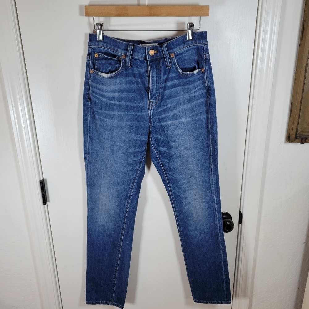 Madewell High Rise Slim Boy Jeans Size 25